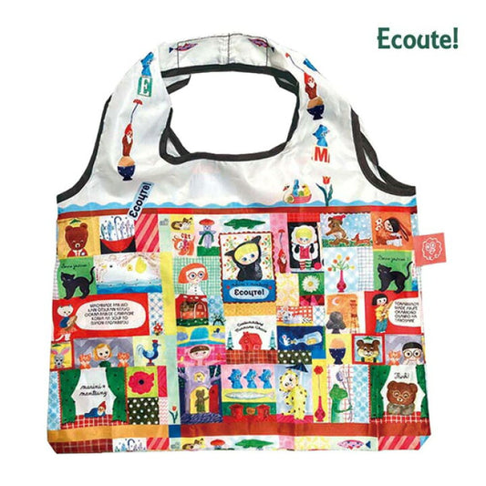 Ecoute！minette デイリーバッグ コラージュ