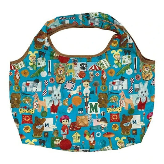 Ecoute！minette マリーニモンティーニ ミニデイリーバッグ ブルーコラージュ