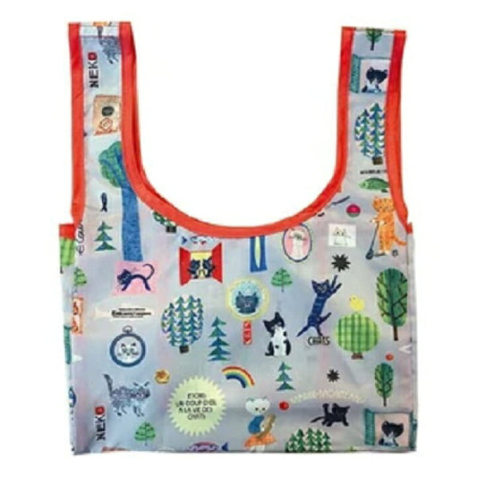 Ecoute！minette コンビニエコバッグ グレーフォレスト