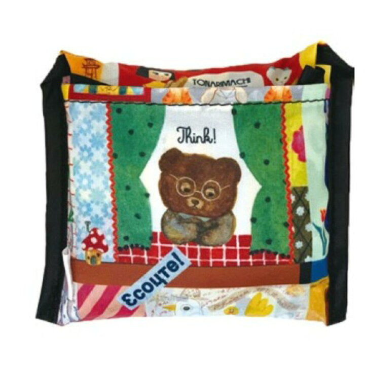 Ecoute！minette マリーニモンティーニ コンビニエコバッグ コラージュ