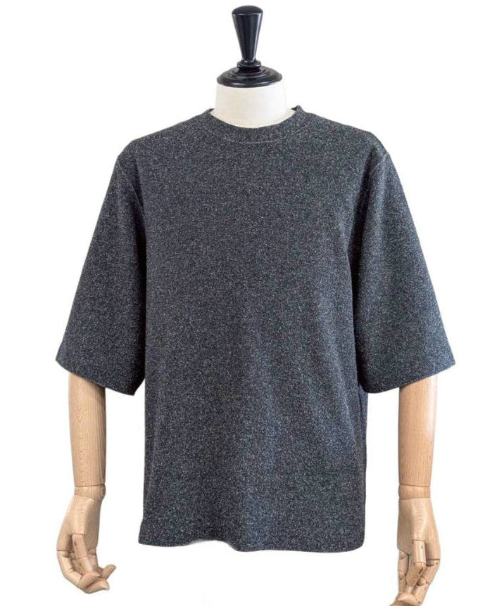 【 UNISEX 】シルク×和紙糸  6分袖丈プルオーバー